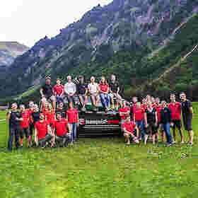 Gruppenbild Teamgeist